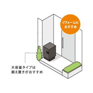 Panasonic（パナソニック） 宅配ボックス コンボ 据え置き施工用ベース
