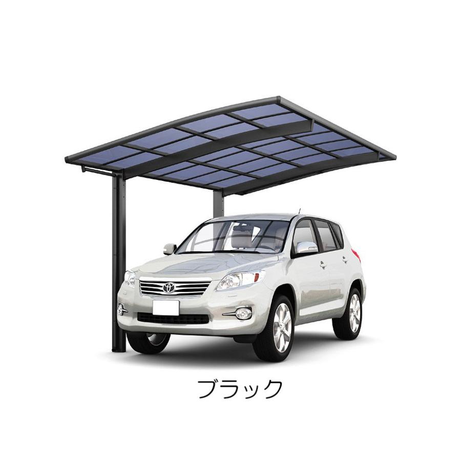 カーポート 1台 工事付 ネスカR 1台用 24-54型 ロング柱H25 ポリカ屋根材 基本工事費込み LIXIL/リクシル/ネスカr/ミニ/1台/駐車場/屋根/雨樋/日よけ/おしゃれ_9