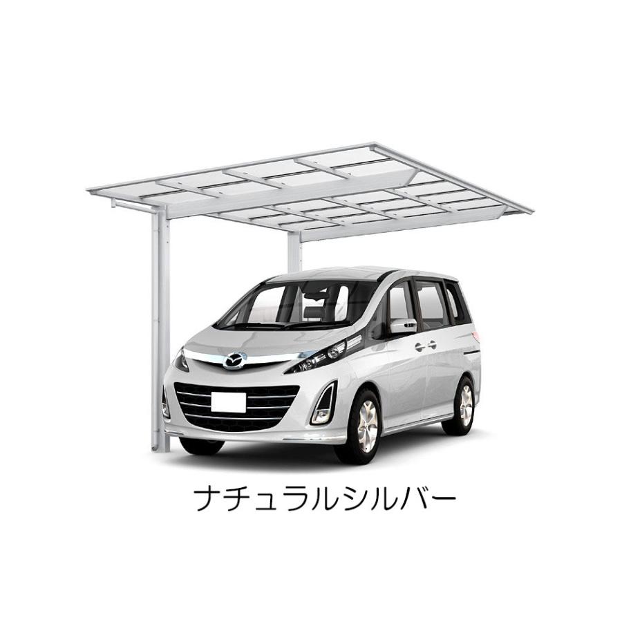 1台 工事付 ネスカF 1台用 30-57型 標準柱H22 ポリカ屋根材 基本工事費込み LIXIL/リクシル/ネスカf/ミニ/1台/駐車場/屋根/雨樋/日よけ/おしゃれ 【bussan】
