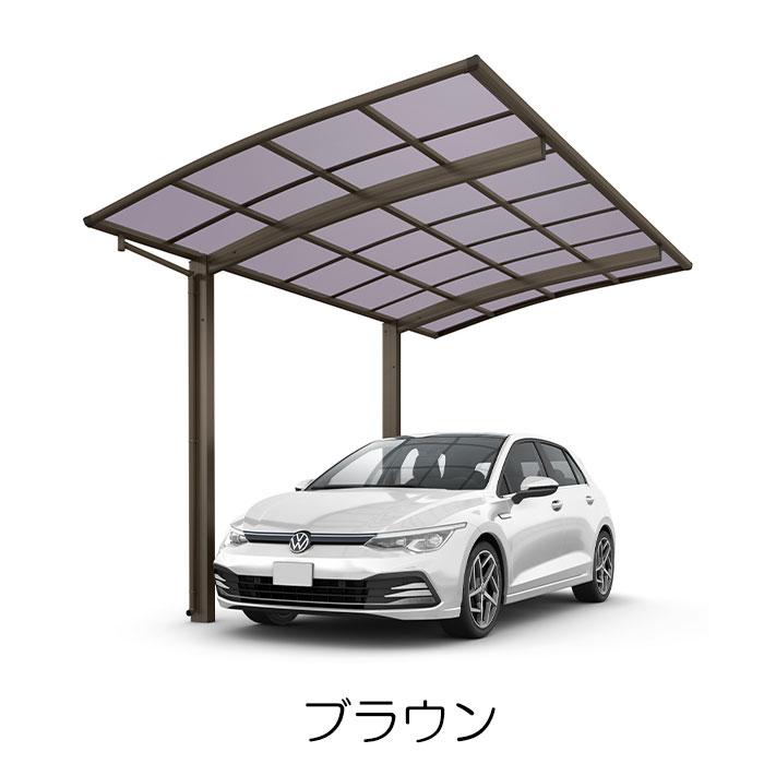 カーポート 1台用 工事付 アリュース600タイプ 51-24 H25 ポリカ屋根材 基本工事費込み YKK AP 駐車場 駐輪場 屋根 雨よけ 後付け おしゃれ 人気_2