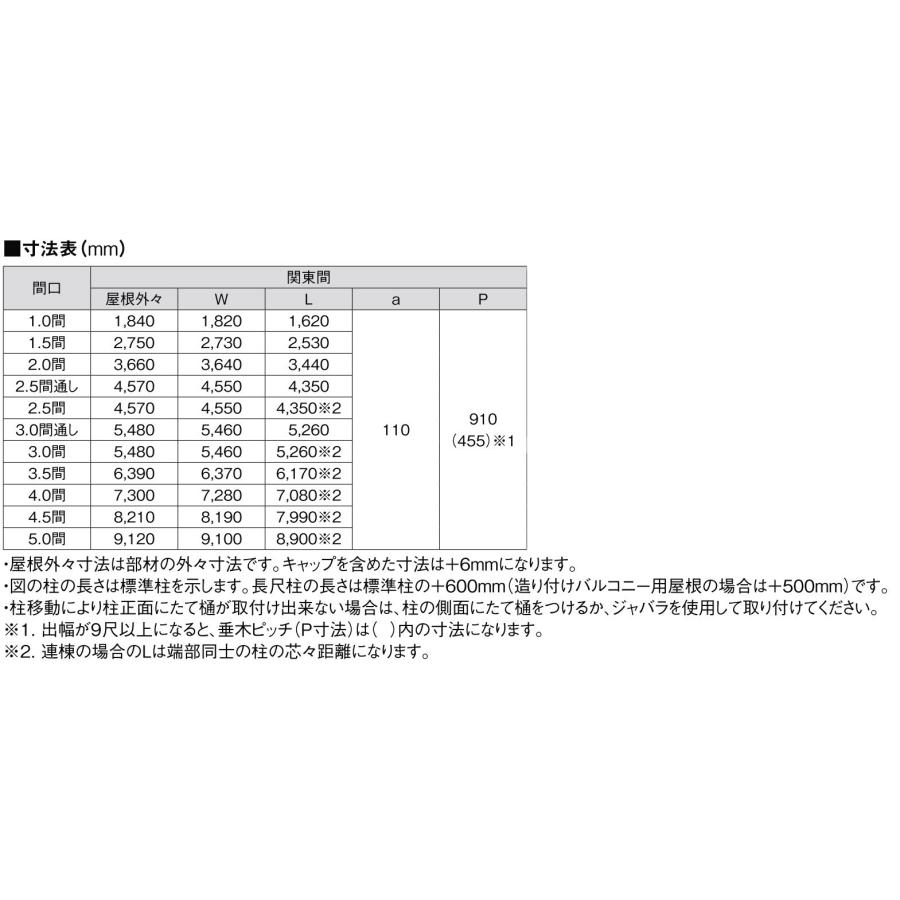 テラス屋根 工事付 スピーネ F型 間口1.5間×奥行9尺 標準桁 熱線吸収ポリカ屋根材 基本工事費込み LIXIL リクシル テラス 屋根 木調 物干し 後付け おしゃれ_11