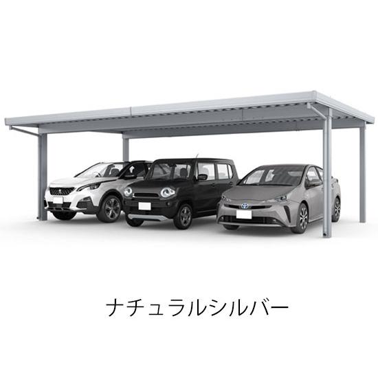 カーポートSW カーポート 3台用 工事付 1500タイプ W80-L55型 カーポートSW カーポート 3台用 工事付 1500タイプ W80-L55型