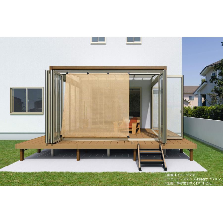 サンルーム　中古品　美品　テラス　工事一式 中古】サンルーム・テラス囲い - 福岡のエクステリアBEC