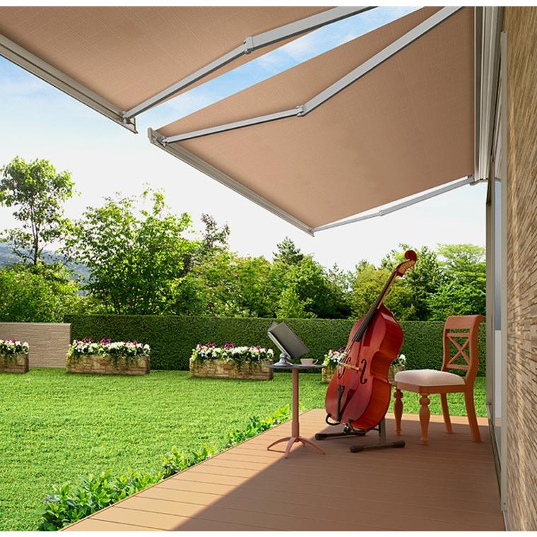 LIXIL（リクシル） オーニング 日よけシェード 彩風 CR型 手動式 間口