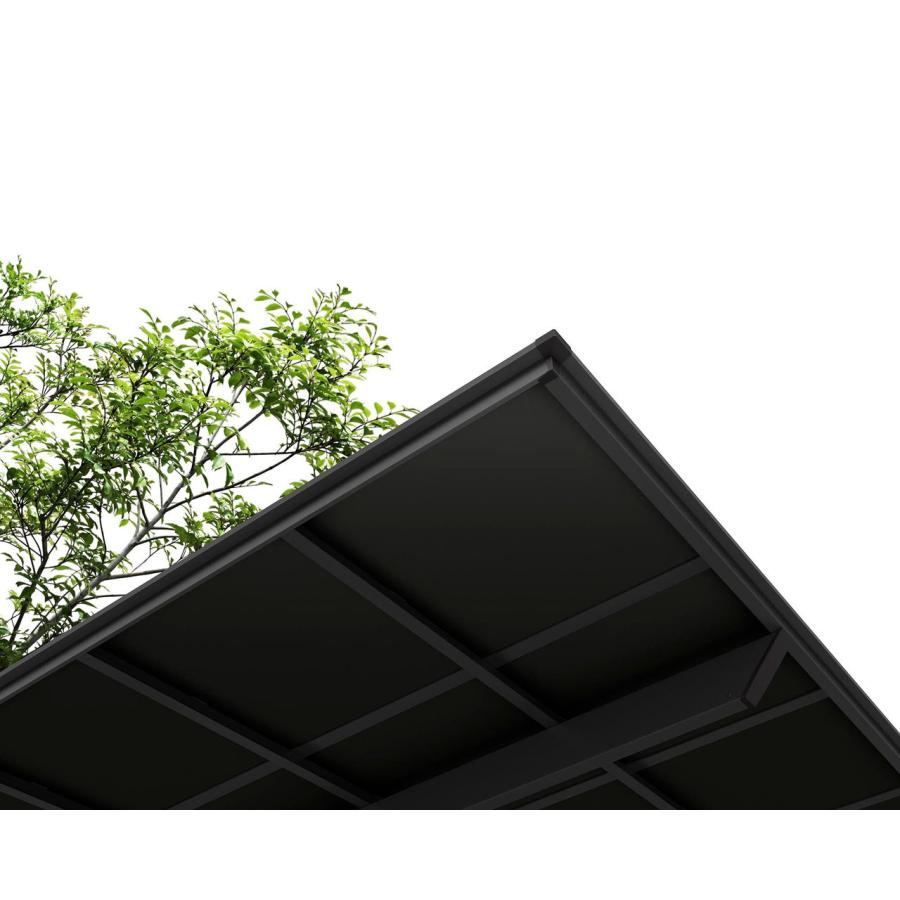 ネスカ カーポート 2台用 工事付 ネスカF 54-57型 H28 オールブラック