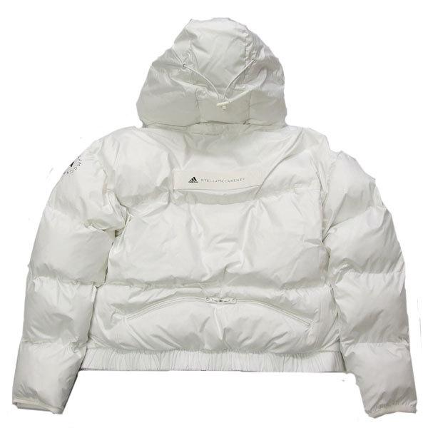 激安特価 アディダス バイ ステラマッカートニー ダウンジャケット アディダス バイ ステラマッカートニー ダウン ジャケット Adidas By Stella Mccartney ダウン Short Puffer Jacket レディース Gu3818 White ホワイト コート アウター Doctorahmadi Org