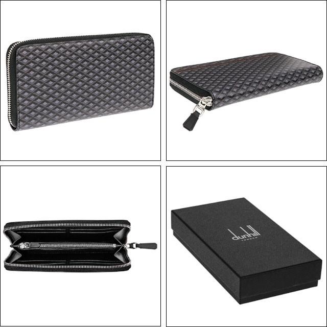 気質アップ ダンヒル 長財布 ラウンドファスナー長財布 Dunhill メンズ財布 エンジンターン ラゲッジキャンバス 19r2180cc030 豪華 Demo Tegalsari Ubud Com