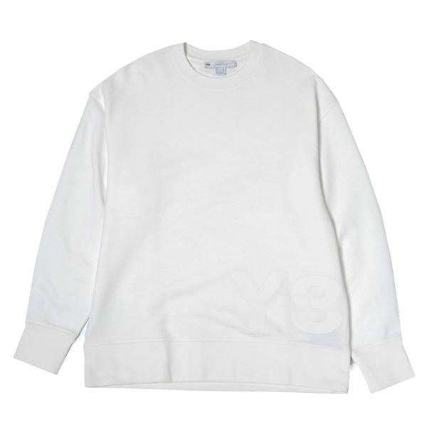 ワイスリー トレーナー Y 3 メンズファッション White トレーナー Hg8798 ヨウジヤマモト メンズ レディース クルーネック 記念グラフィック U Ch1 Logo Crew Sweatshirt Hg8798 White ホワイト Y3 Hg8798 Wh インポートショップ Ex虎 ヤフー店