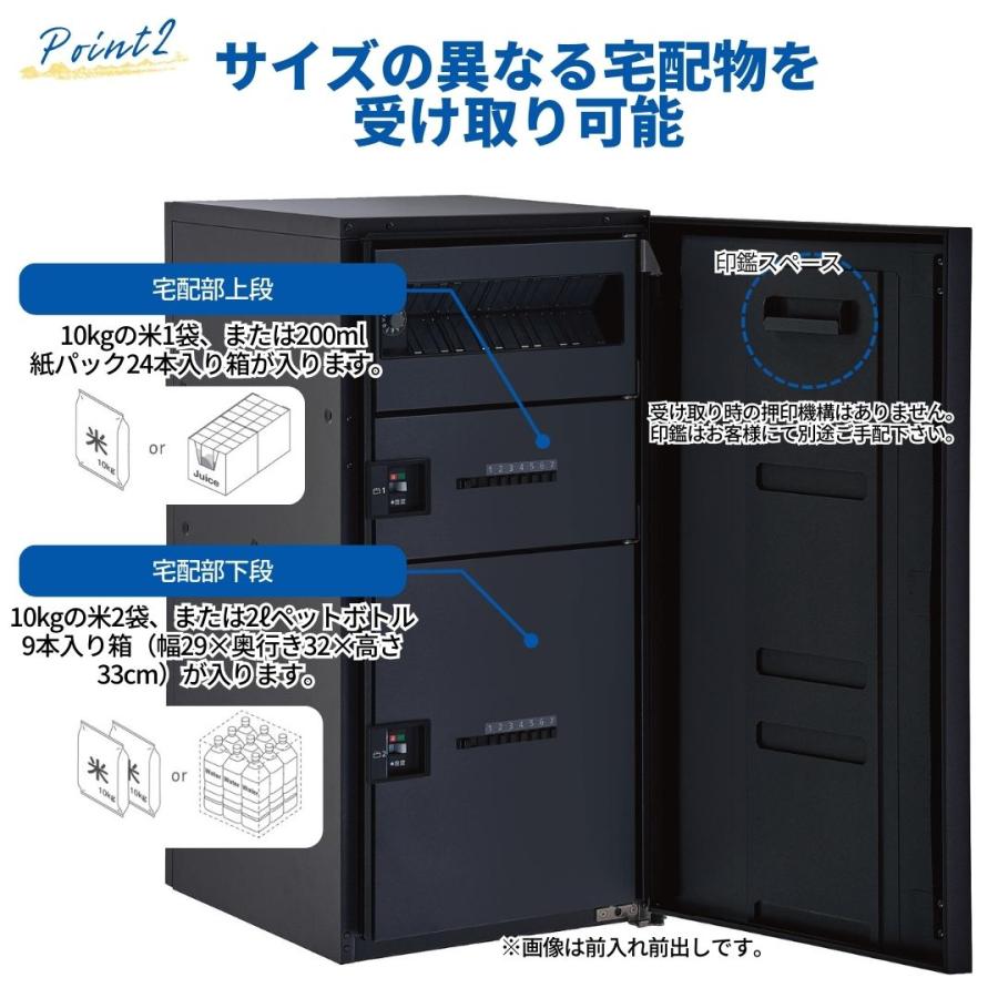 Panasonic（パナソニック） ポスト一体型タイプ 宅配ボックス コンボ