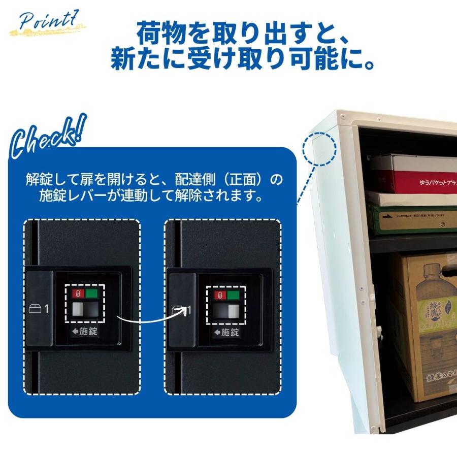 Panasonic（パナソニック） ポスト一体型タイプ 宅配ボックス コンボ