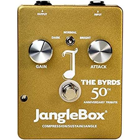 注目ショップ・ブランドのギフト Janglebox The 並行輸入品 Pedal Compressor Box Jangle Gold Anniversary 50th Byrds ギターエフェクター