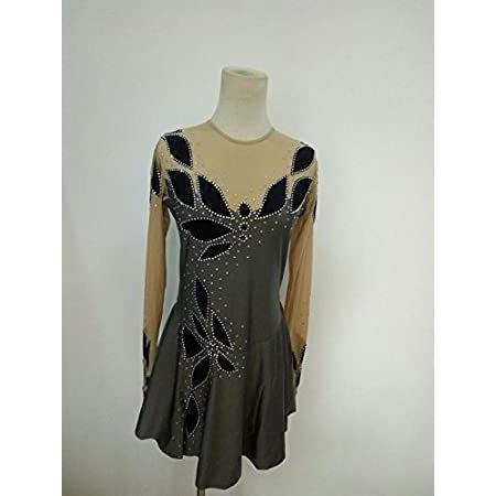 並行輸入品 特別価格 ファッション ウィンタースポーツ カスタム スポーツ フィットネス フィギュア 競争ドレス スケーティングドレス ガールズ アイススケート 競争ドレス クリスタル付き 265 B077pvqp7y Exalfa Import Div