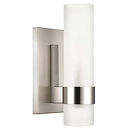 【おすすめ】 【並行輸入品】特別価格　Linea Moder Nickel Brushed - Lighting Wall Sconces Bathroom Teramo Liara di シーリングファン