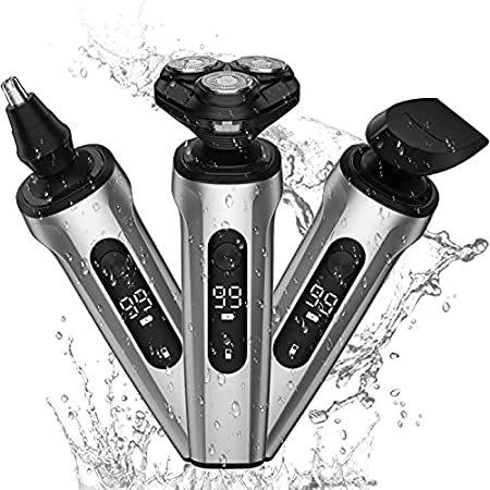 公式サイト Razor Electric SweetLF for 並行輸入品 Rota 5D Wet/Dry Rechargeable Shaver Electric Men メンズシェーバー替刃、アクセサリー