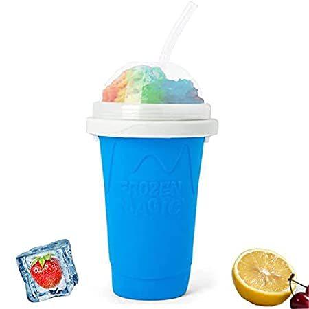 高速配送 Slushie Makerカップ マジックスラッシュメーカー スクイーズカップ スラッシュメーカー 自家製ミルクシェイク アイスクリーム メーカー Di Div のslushie Di 並行輸入品 Exalfa Import B09qqqmfy8 Exalfa Import Div 特価買取