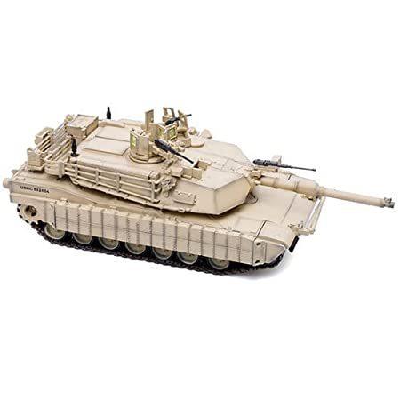 ブランドのギフト TUSK M1A1 US PanzerKampf Abrams 並行輸入品 DIECAST 1/72 Livery Desert Tank Battle Main 乗り物、ミニチュア