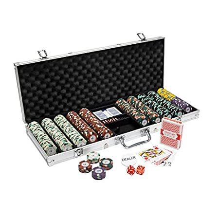 【日本未発売】 Set Chip Poker Knights 【並行輸入品】特別価格　Poker Aluminum 13 Composite Clay Casino - Case Carry トランプ