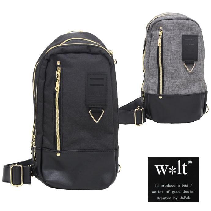ボディバッグ メンズ ワンショルダー Walt W Lt ウォルト タイムレス2層式 Body Wt 338 0y Exas エクサス カジュアル服飾雑貨 通販 Yahoo ショッピング