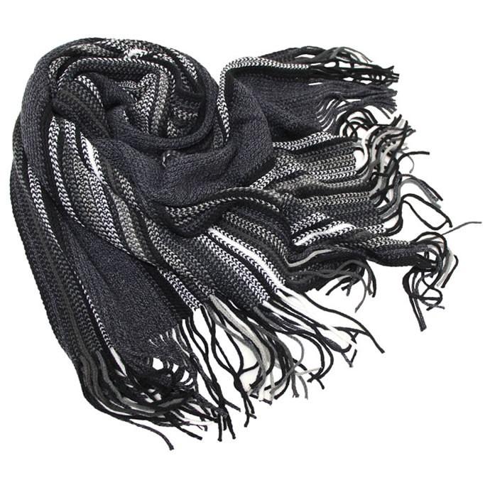 マフラー メンズ ラッセルマフラー 10色ミックスストライプ ブラック チャコールグレー 冬 防寒 Muf 8650 Exas エクサス カジュアル服飾雑貨 通販 Yahoo ショッピング