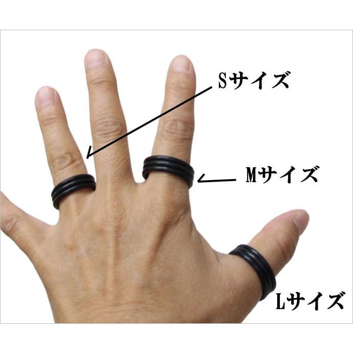 ラバーリング 指輪 約28号 ｌサイズ 3本組 ネコポス対応 全国一律 送料2円 税込 Rr 003 L Exas エクサス カジュアル服飾雑貨 通販 Yahoo ショッピング