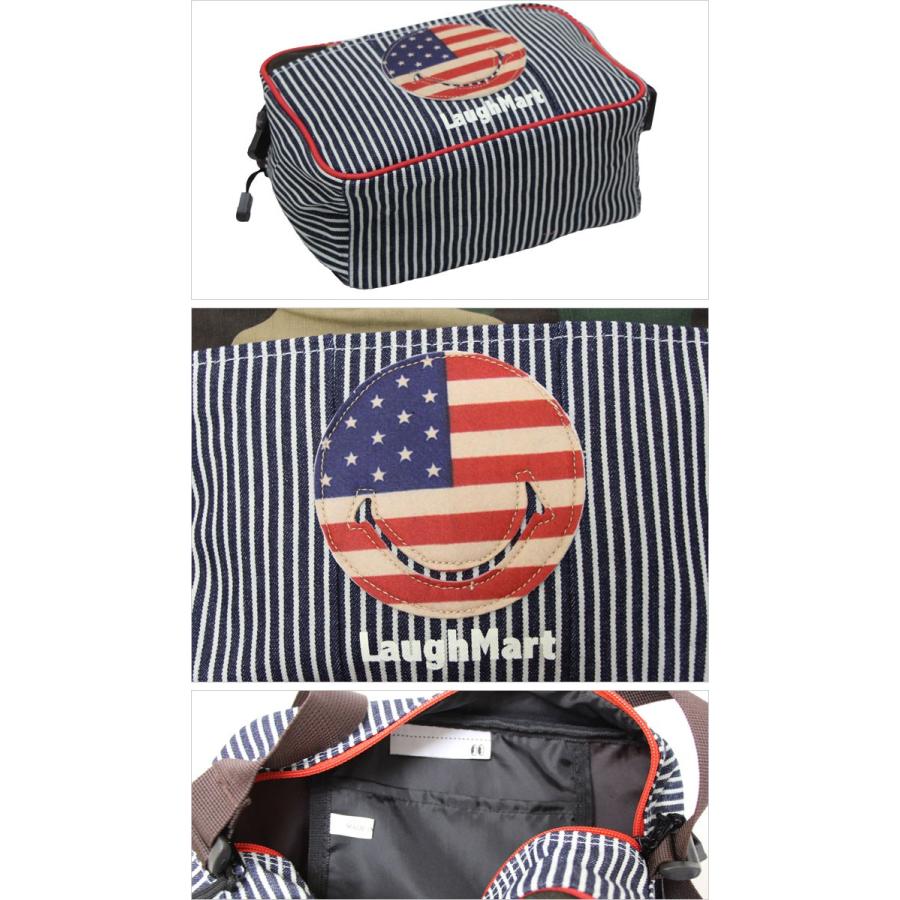 キッズ 子供用 ショルダーバッグ バック ＵＳＡ アメリカ 国旗ニコニコ