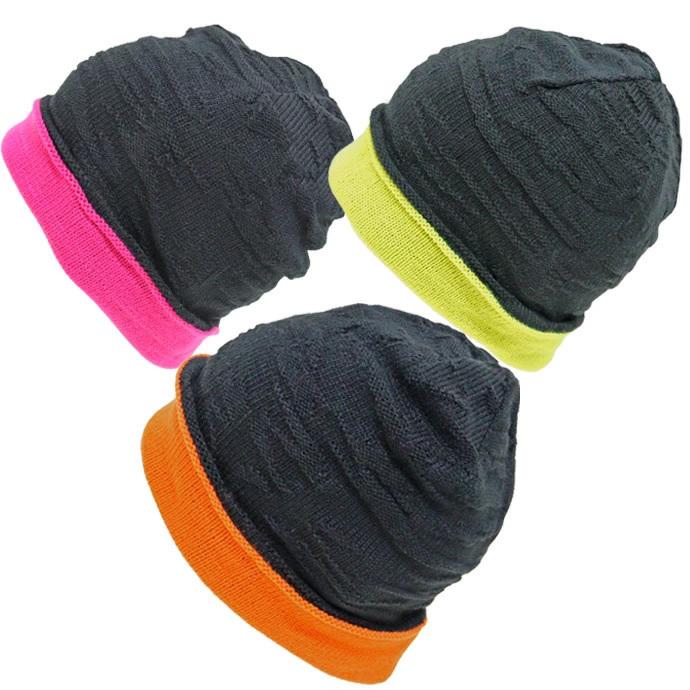 ニット帽 メンズ レディース ニットワッチ 帽子 無地 迷彩柄 蛍光色 リバーシブル ネコポス対応 全国送料無料 Wc 6772 Exas エクサス カジュアル服飾雑貨 通販 Yahoo ショッピング