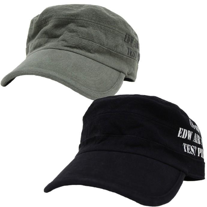 安値 新色 帽子 メンズ ワークキャップ レールキャップ サイズ調節 ARMYサイドプリント 麻 コットン フリーサイズ