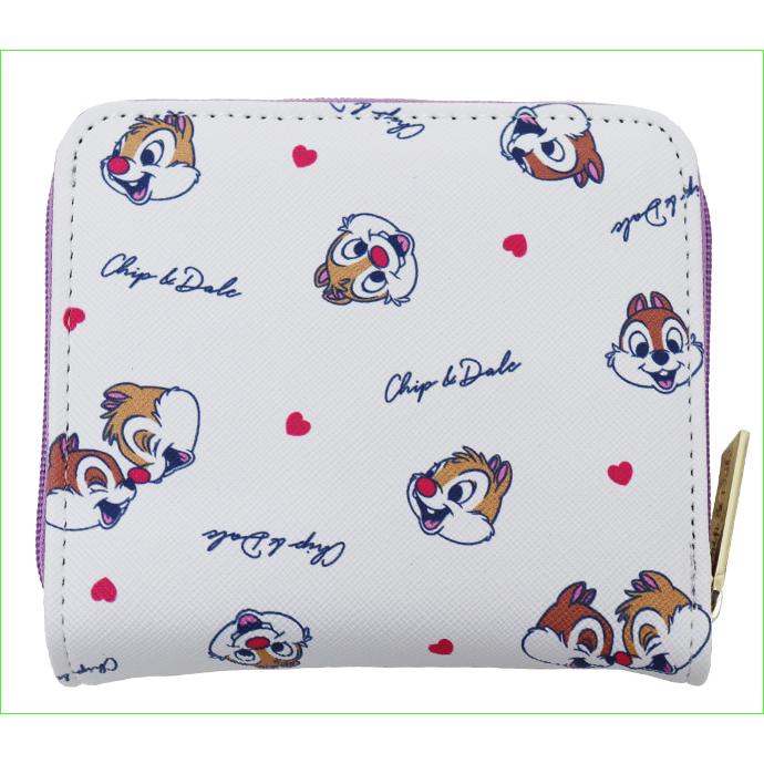 財布 キッズ 子供用 女の子 レディース 二つ折り チップ デール ディズニー ハート立体パーツ ホワイト パープル ゆうパケット 全国送料無料 Wl Ds Cr Exas エクサス カジュアル服飾雑貨 通販 Yahoo ショッピング