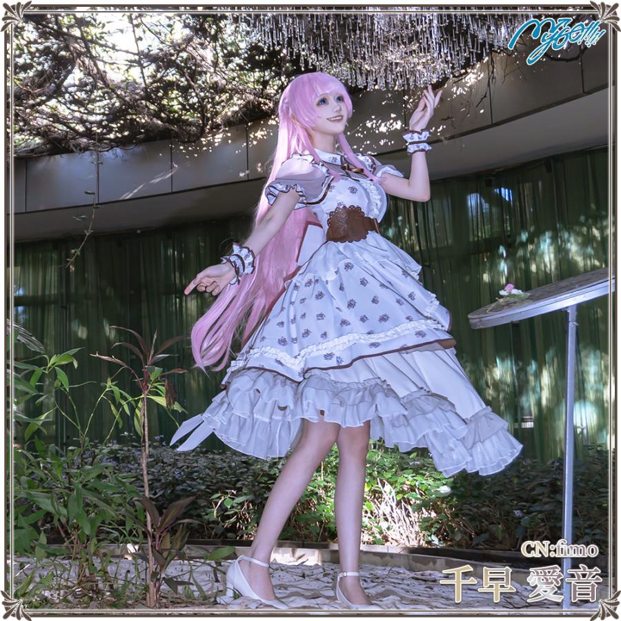 在庫品　BanG Dream! It's MyGO!!!!!　With Chic-Looking Flowers　シックな花と　千早愛音　コスプレ衣装_2