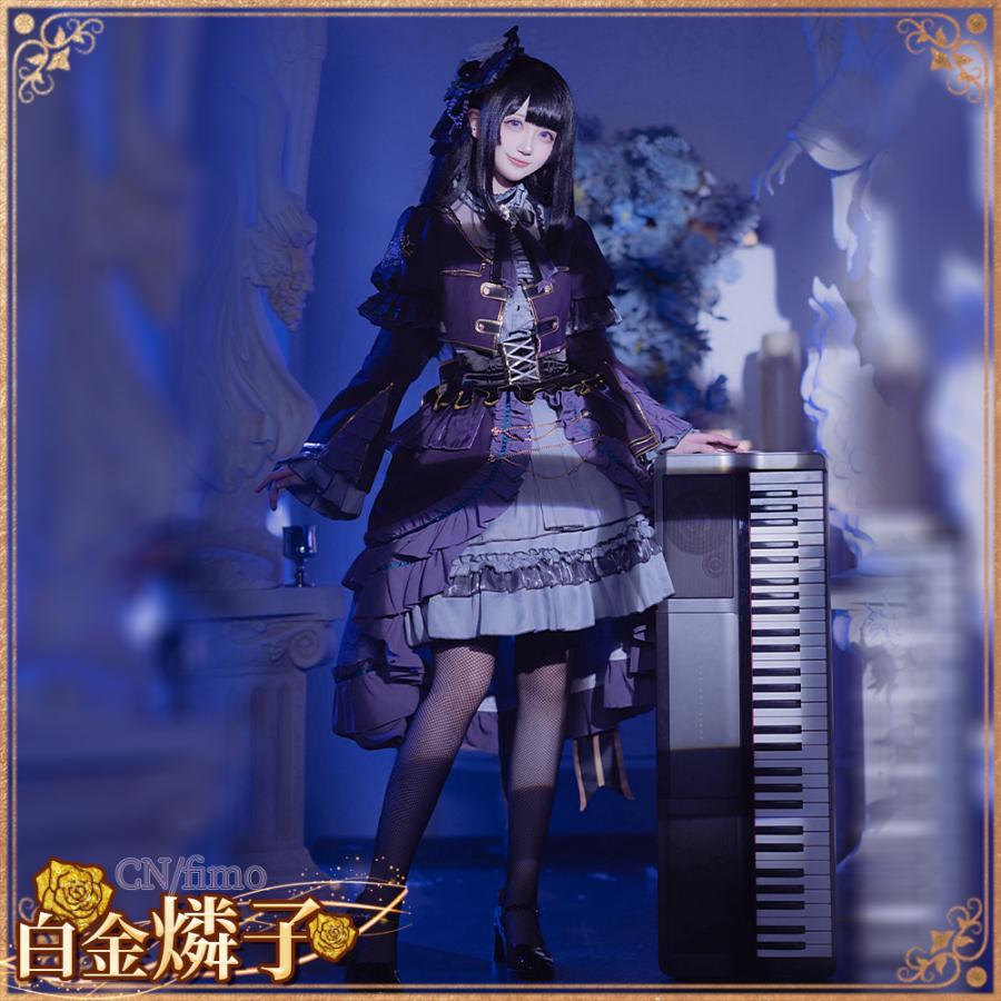 バンドリ Roselia 白衣装 横アリの時のRoseliaの衣装です🥀 #ラウクレ2 #roselia #白金燐子