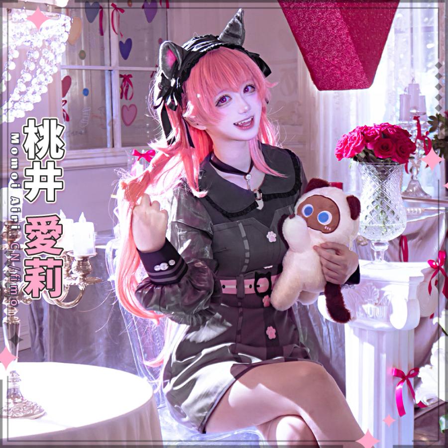 在庫品　プロジェクトセカイ カラフルステージ！ feat. 初音ミク　桃井愛莉　いたずら姉妹、参上！　pretty silver tabby　コスプレ衣装_4