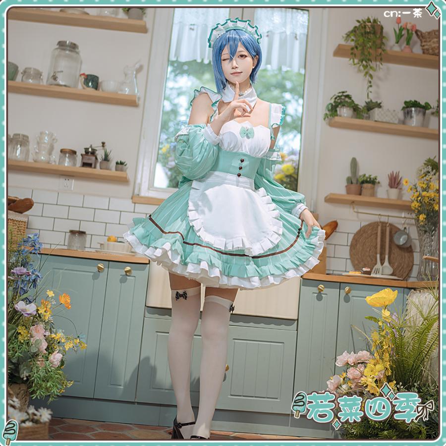 在庫品　ラブライブ！　若菜四季　AiScReam　愛?スクリ〜ム！　コスプレ衣装_1