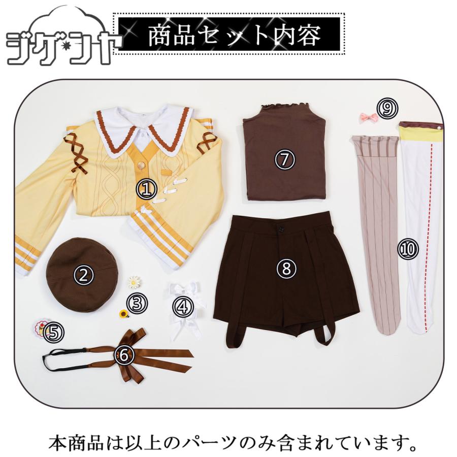 在庫品　BanG Dream!　バンドリ！　青葉モカ　ガルパコラボ　コスプレ衣装_12