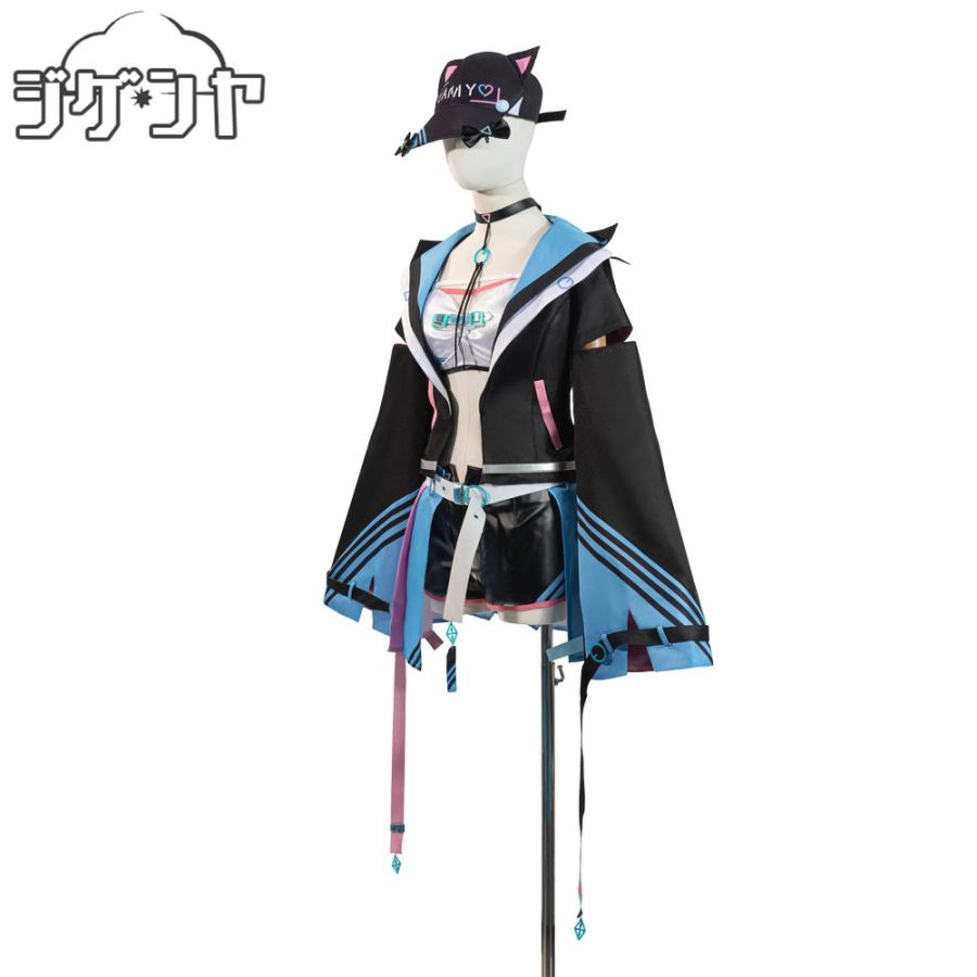 在庫品 バーチャルYouTuber VTuber 雪花ラミィ サイバー衣装 コスプレ
