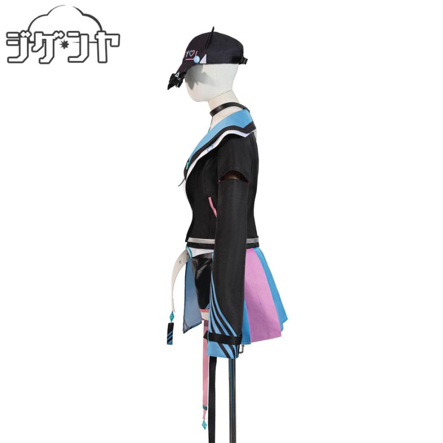 在庫品 バーチャルYouTuber VTuber 雪花ラミィ サイバー衣装 コスプレ