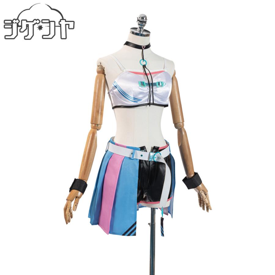 在庫品 バーチャルYouTuber VTuber 雪花ラミィ サイバー衣装 コスプレ