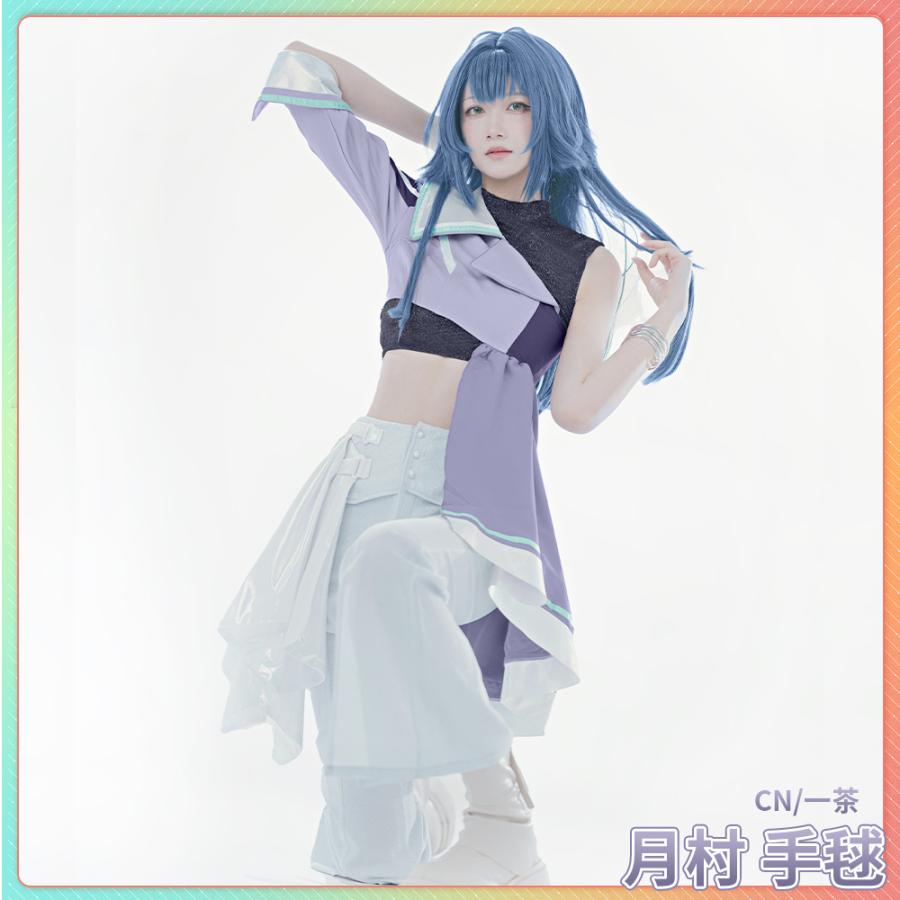 学園アイドルマスター 月村手毬 コスプレ 衣装　Mサイズ 雨上がりのアイリス 在庫品 学園アイドルマスター 月村手毬 雨上がりのアイリス コスプレ