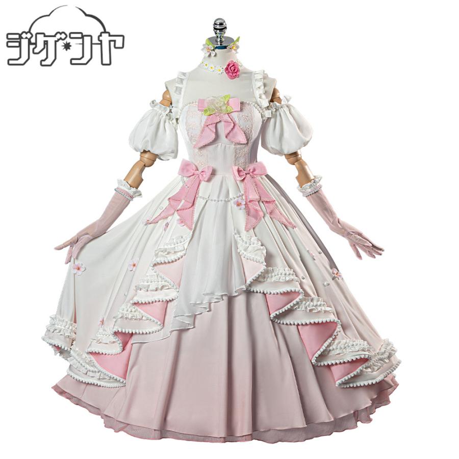 在庫品　BanG Dream!　バンドリ！　丸山彩　幸せフォトウェディング　コスプレ衣装_10