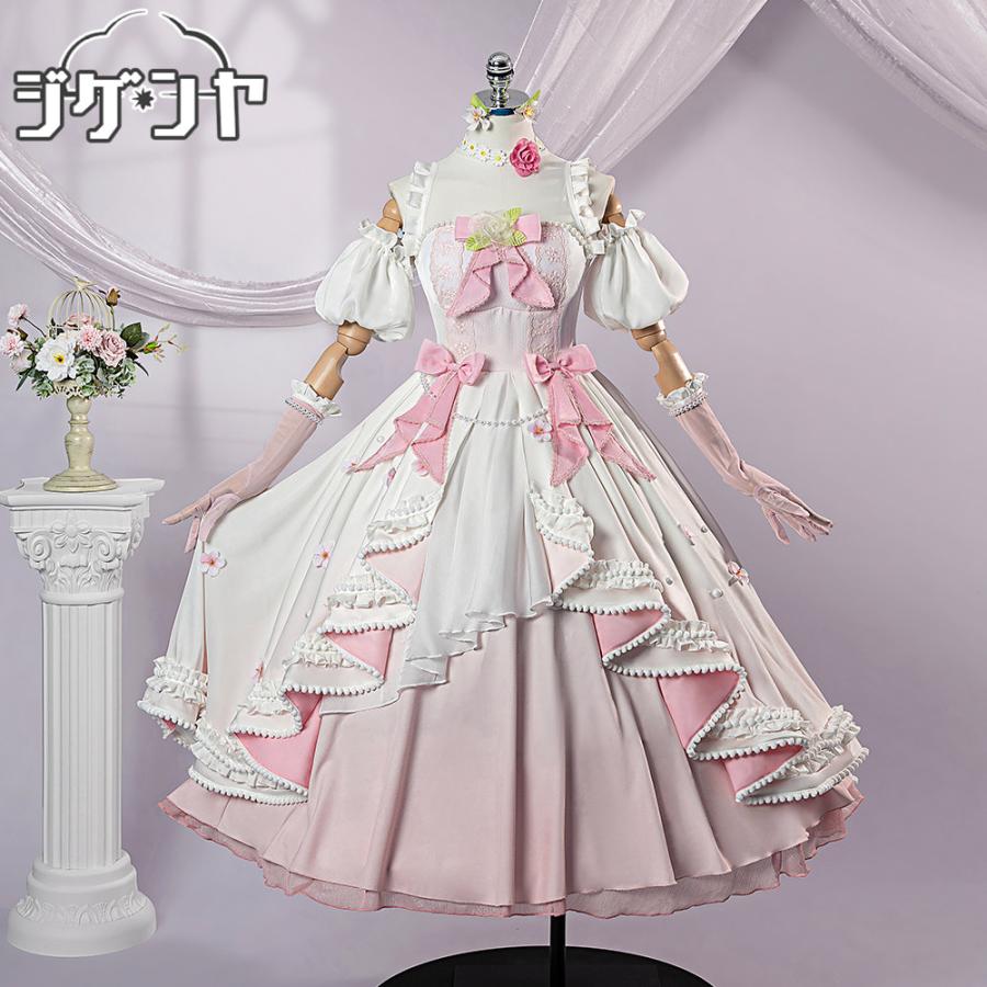在庫品　BanG Dream!　バンドリ！　丸山彩　幸せフォトウェディング　コスプレ衣装_7