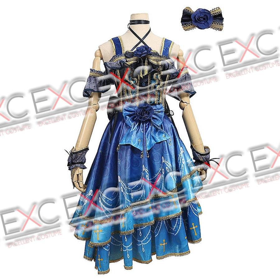 BanG Dream！ バンドリ 今井リサ コスプレ 衣装 Roselia 6th