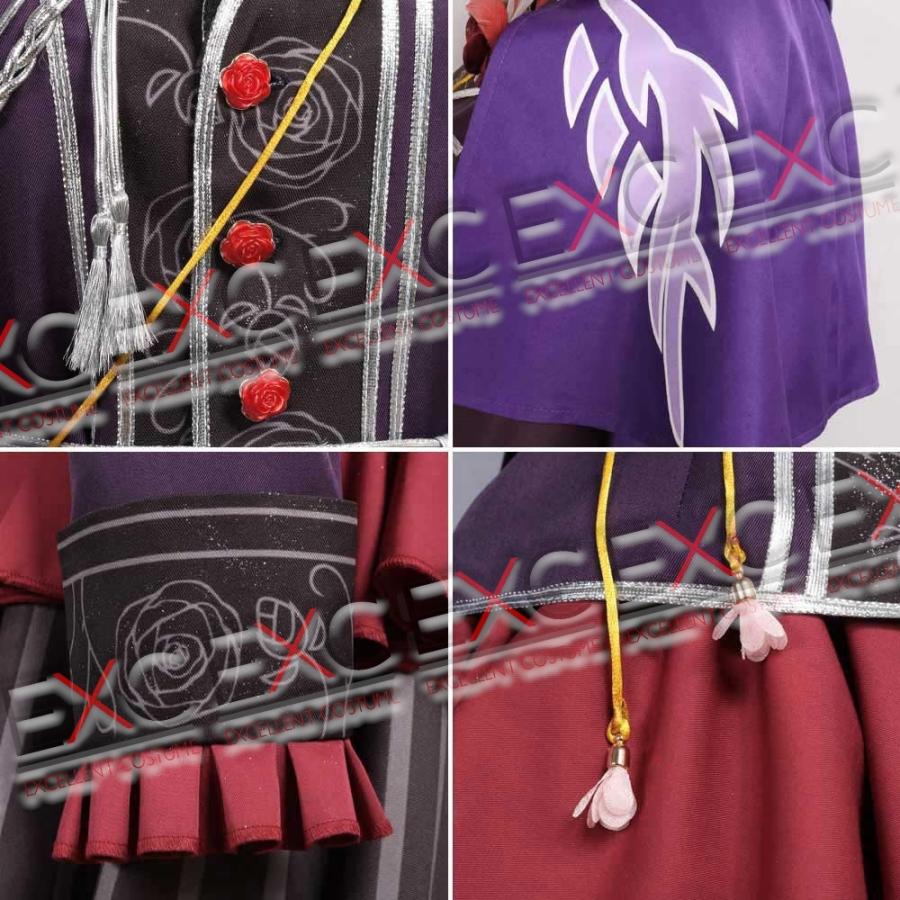 BanG Dream!(バンドリ) 白金燐子(しろかねりんこ) Roselia 3rdLIVE 風 コスプレ衣装 