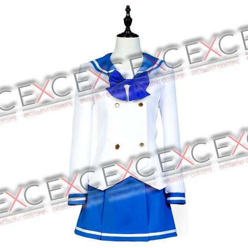 ばくおん!! 中野千雨(なかのちさめ) 制服 風 コスプレ衣装(10920円)