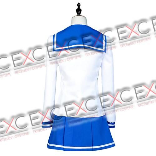 ばくおん!! 中野千雨(なかのちさめ) 制服 風 コスプレ衣装 中野千雨 なかのちさめ 制服