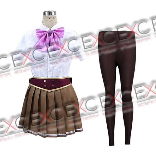 白猫プロジェクト カスミ・アサミヤ 私立茶熊学園制服 風 コスプレ衣装｜exc1-com｜04