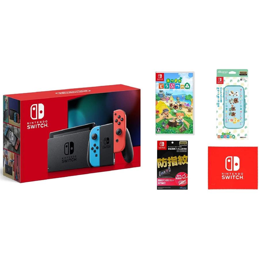 Nintendo Switch 本体 (ニンテンドースイッチ) Joy-Con(L) ネオンブルー/(R) ネオンレッド(バッテリー持続時間