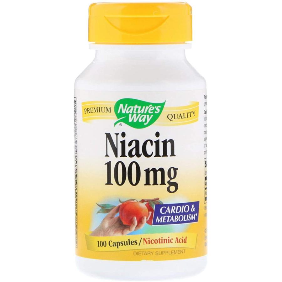 お求めやすく価格改定 Nature 039 S Way ナイアシン Niacin 100mg 100カプセル 並行輸入品 3 Packs Wantannas Go Id