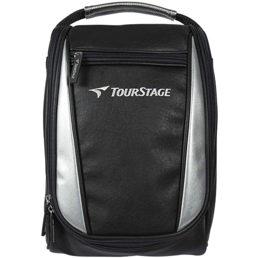 訳あり】 ツアーステージ TOUR STAGE シューズバッグ TS-SC0418 ブラック hi-tech.boutique