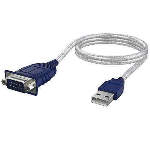 Sabrent USB 2.0を シリアル（9ピン）DB-9 RS-232 変換ケーブル (CB-DB9P)