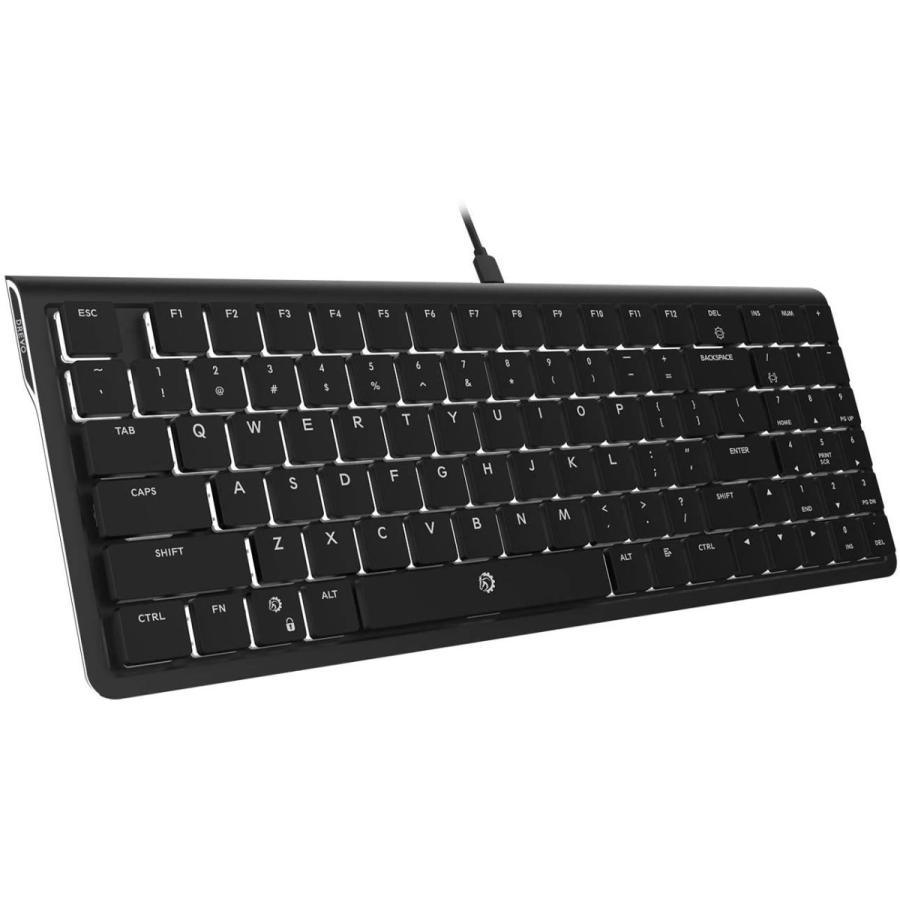 数量限定 特売 Drevo Joyeuse V2 超薄型 メカニカルキーボード 青軸 96キー Usb Type C有線接続 英語配列 テンキー付 キーボー 最も優遇 Turningheadskennel Com