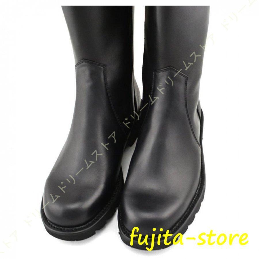 新品，低価 ロングブーツ ジョッキーブーツ メンズ レディース サイド